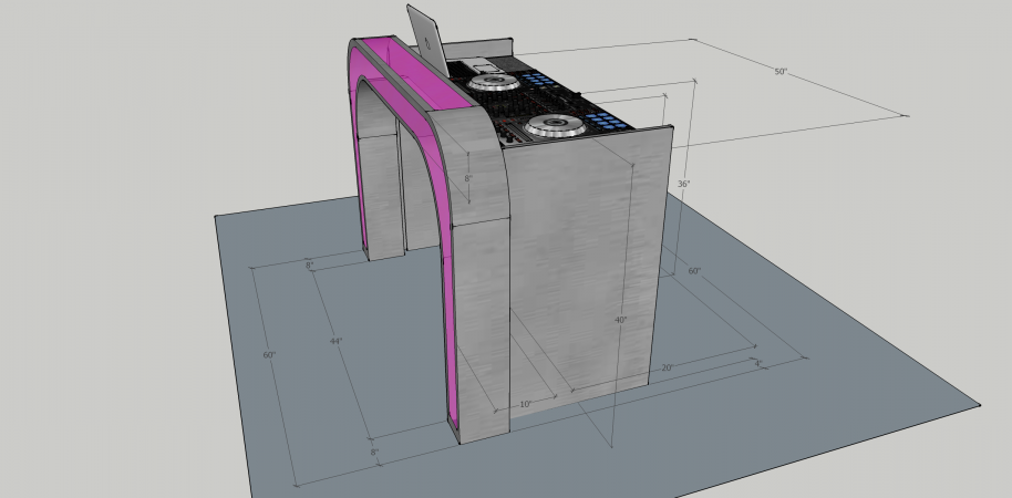 Illuminated DJ Table #206<br>2,436 x 1,200<br>Published 9 years ago